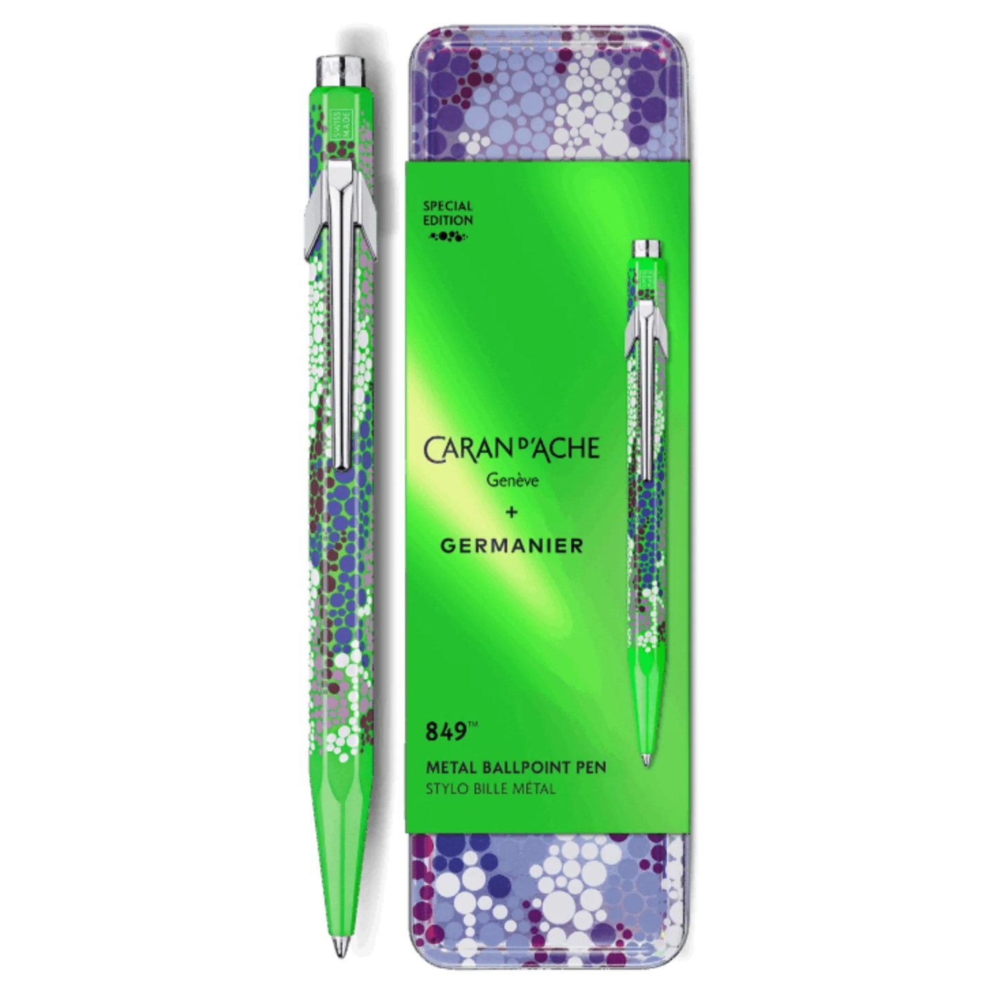 Caran d'Ache 849 Germanier Green Ballpoint - Ballpoint | Appelboom.com